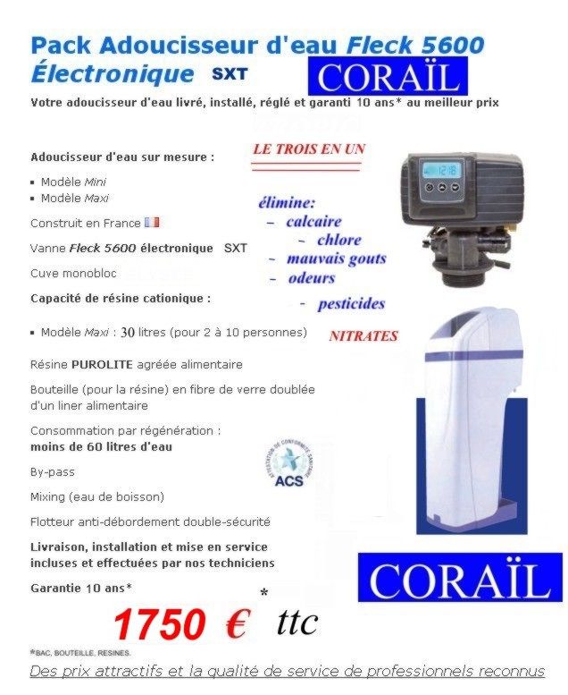 L'adoucisseur d'eau trois-en-un est fabriqué en Europe. L'adoucisseur d'eau trois-en-un est fabriqué en Europe.